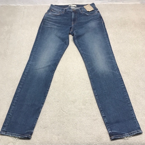 Madewell Other - MADEWELL Athletic Slim Fit Flex Denim Mens Size 30 x 32 Straight Dark Jeans EUC